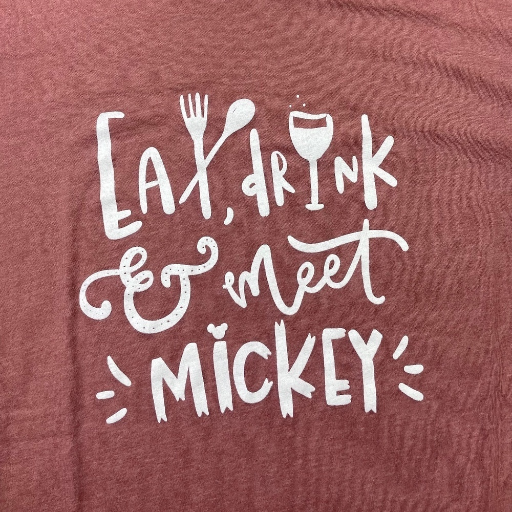Disney Mickey Mouse Short Sleeve Tee Shirt Women's XL - Picture 2 of 7